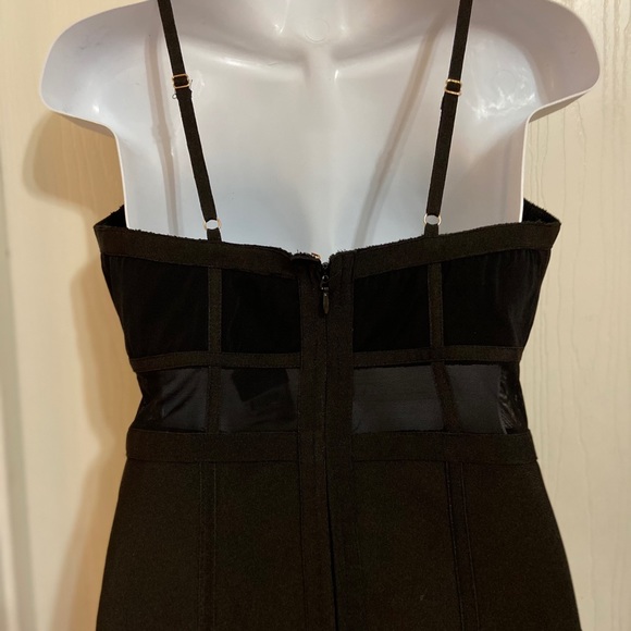 WOW Couture club wear mini black sz M - Picture 6 of 9